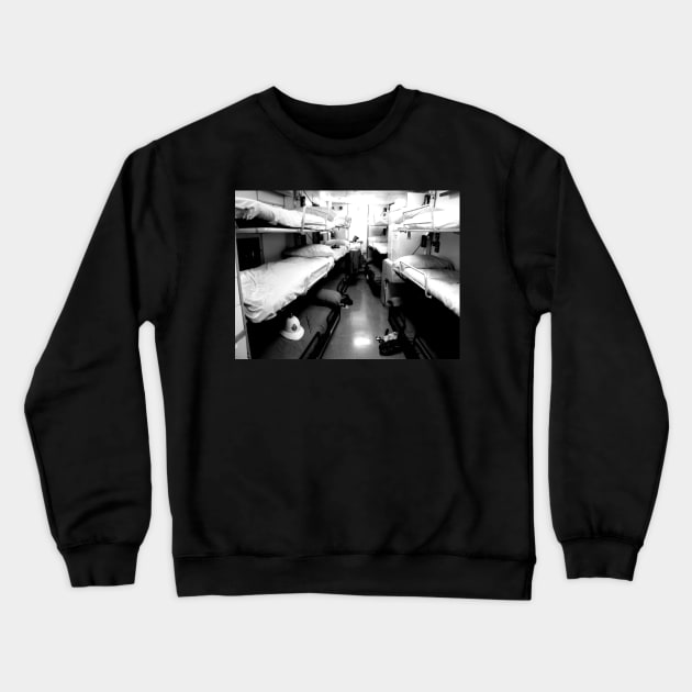 Bunks, Royal Yacht Britannia Crewneck Sweatshirt by robsteadman